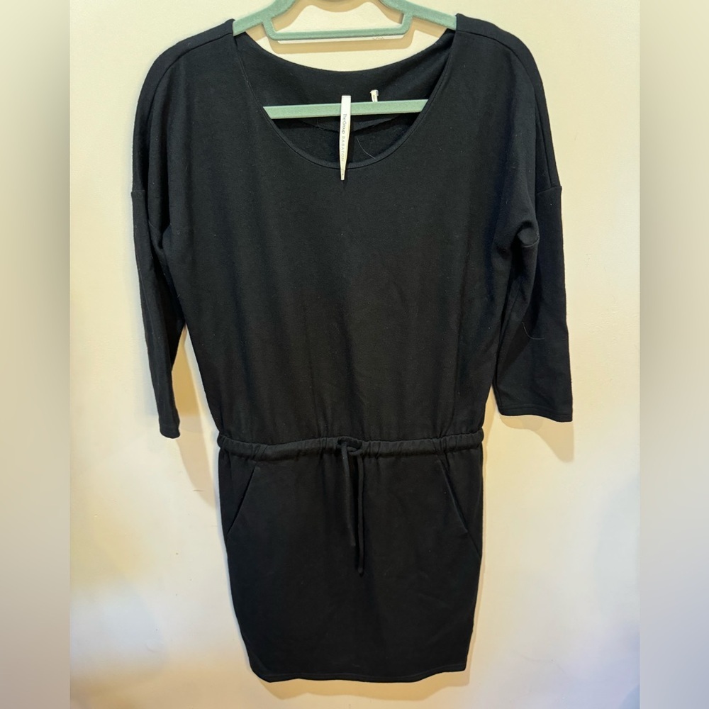 Aritzia‎ The Group Babaton Sz S Black Kaling Wool Dress